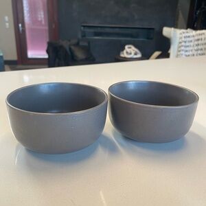 Set of 2 Project 62 Grey Tilley Stoneware Soup/Cereal Bowls Target